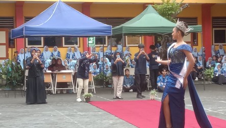 Hadirkan Putri Jawa Timur 2025, Pemilihan Duta Siaga Bencana SMKN 4 Jember Berlangsung Meriah