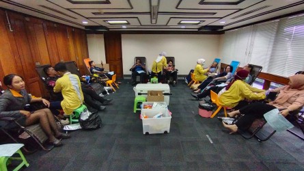 Perbankan Jember Ikut Menjaga Ketersediaan Darah, Donor Darah Bank Indonesia Memperoleh 241 Kantong