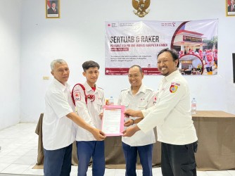 Usung Semangat Mengabdi Sepenuh Hati, KSR Markas PMI Jember Resmi Berganti Nahkoda