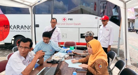 Pendonor Terbantu Dengan Program Bunga Desaku, Donor Darah Bisa Dilakukan Tepat Waktu