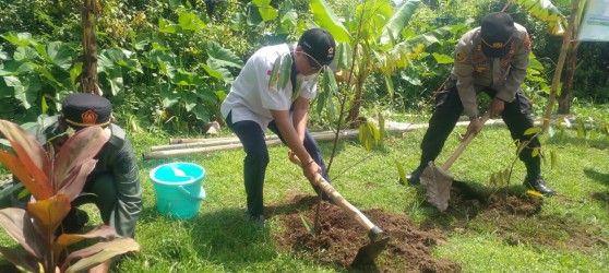 Wujudkan Sinergi Preventif, PMI Jember Ikut Tanam Pohon Dan Tebar Benih Ikan Di HKB 2026