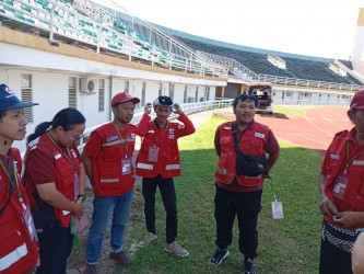 PMI Siagakan Tim Medis Dan Tandu Evakuasi Di Gelaran Liga 4 Piala Presiden 2026