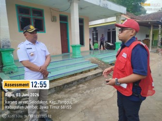 PMI JEMBER LAKUKAN ASESMEN PERMOHONAN FOGGING DI DUSUN TEGAL PARON