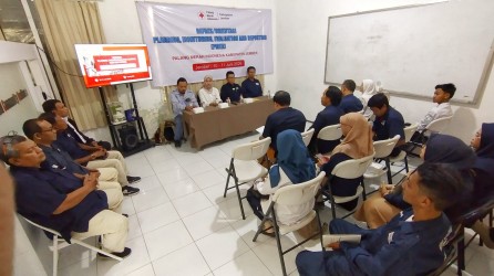 Personil PMI Jember Ikuti Orientasi PMER, Untuk Meningkatklan Kualitas Tata Kelola Organisasi