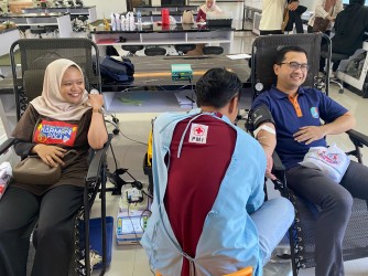 Harmoni Pagi Fakultas Kedokteran UNEJ, Berhasil Himpun 21 Kantong Darah Untuk PMI Jember