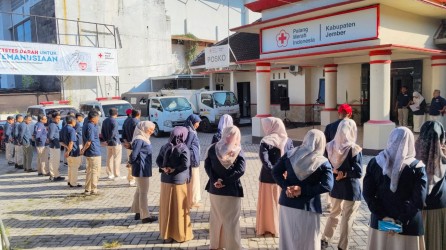 PMI Kabupaten Jember Gelar Apel Kesiapsiagaan Bencana, Antisipasi Ancaman Kekeringan Dan Kebakaran Hutan Akibat Fenomena El Nino