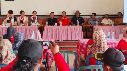 JRCS Jepang Turun Tangan, Perkuat Benteng Kesiapsiagaan Bencana SIBAT Puger Kulon