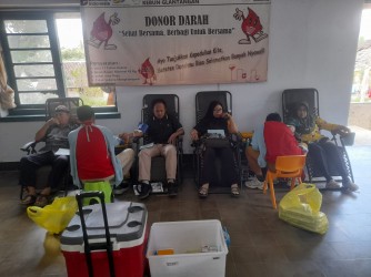 PTPN 1 REGIONAL 5 MANTAPKAN POSISI JADI MITRA STRATEGIS PMI JEMBER JAGA STOK DARAH , TERBARU PTPN KEBUN GLANTANGAN SUMBANG 27 KANTONG DARAH  