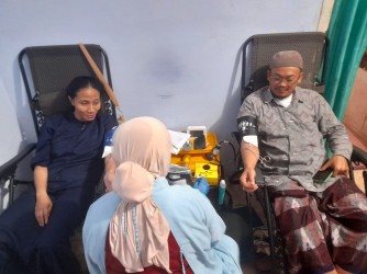Semangat Agustusan Membara, Warga Perum Pinus Raya Sukses Kumpulkan 50 Kantong Darah