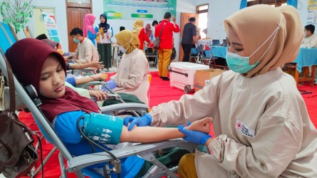 PMI Jember Jaring Pendonor Pemula Dari Kalangan Pondok Pesantren