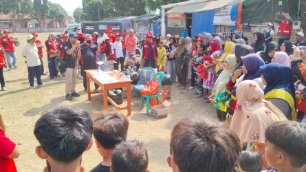 PMI Jember Dan Palang Merah Jepang Gelar Latihan Bersama, Latihan Fokus Pada Proses Evakuasi Komunitas