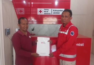 PMI KABUPATEN JEMBER KIRIM RELAWAN PSIKOSOSIAL UNTUK BANTU KORBAN PASCA GEMPA NTT
