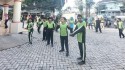 Hari Palang Merah Sedunia, PMI Jember Senam Bersama Siswa SLB-C Tunagrahita